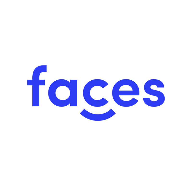 faces blue logo